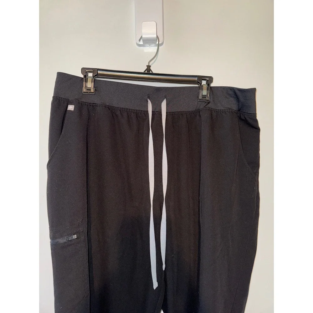 Figs Technical Collection Black Scrubs Jogger Pants Mens 3XL 1SW200002 Cargo